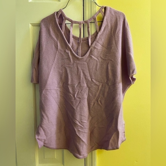 Allen B. Vintage Womens Size XS High Low Purple Sweater - Picture 8 of 9